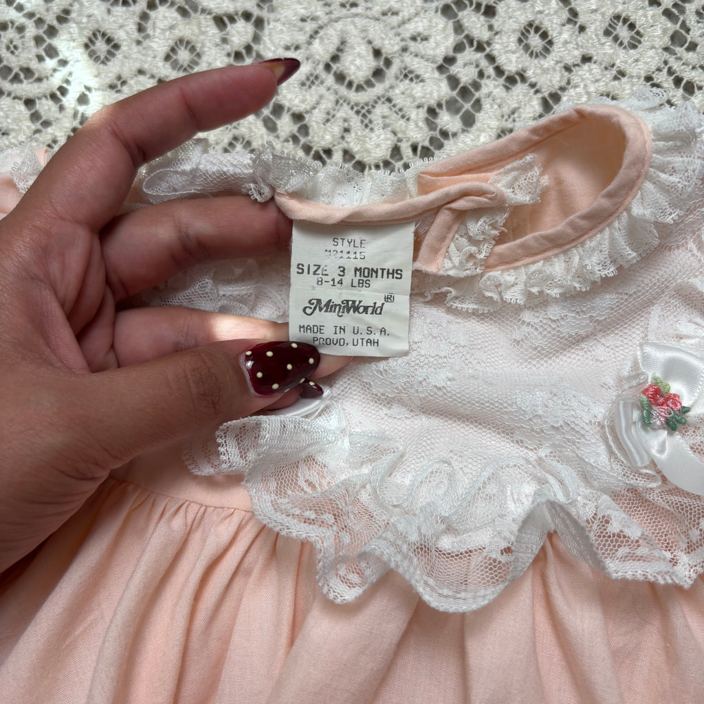 Vintage Miniworld - 3/6 months