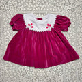 Vintage Velour Dress - 18 months