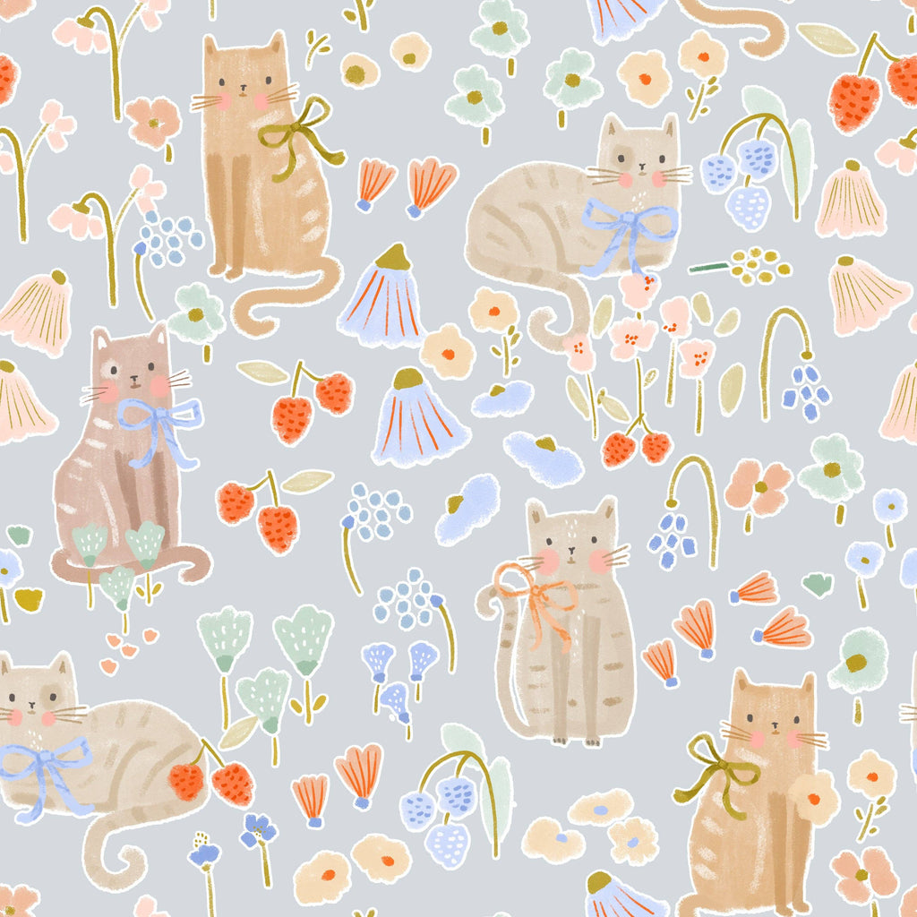 Kitty Meadow Bamboo Two Piece