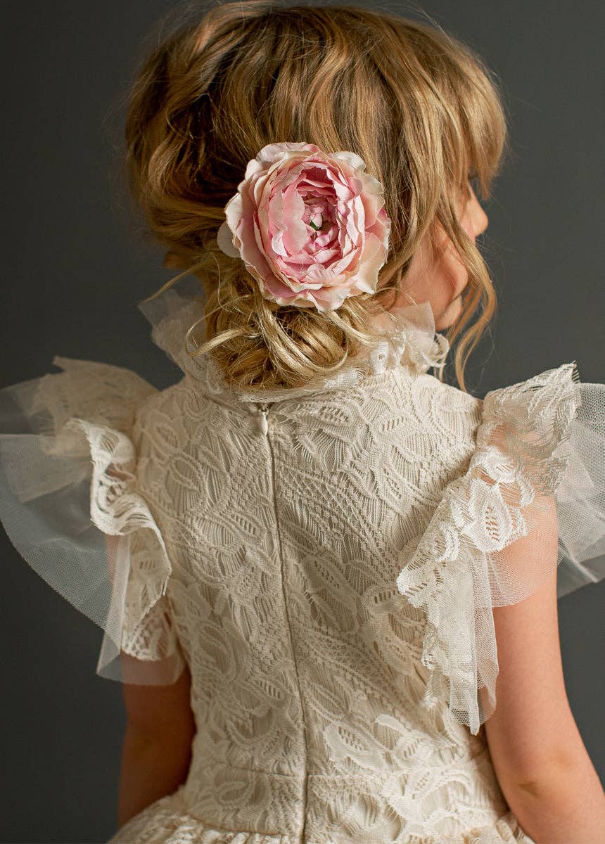 Anouk Petticoat Dress in Vintage Ivory