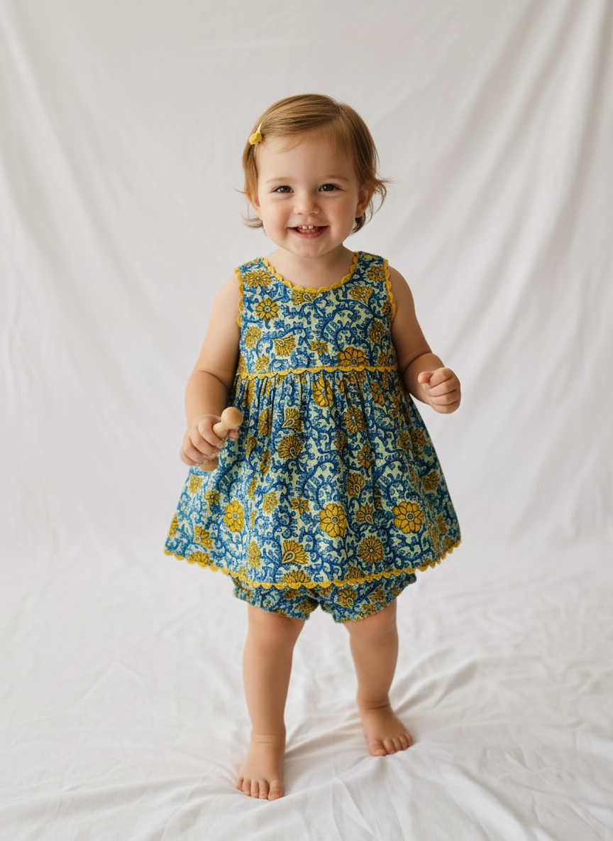Victoria Dress Blue